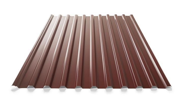Trapesplate polyester rød