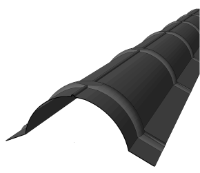 M&oslash;nekam - takpanne