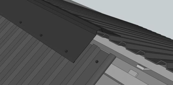 M&oslash;nekam-trapes detaljer
